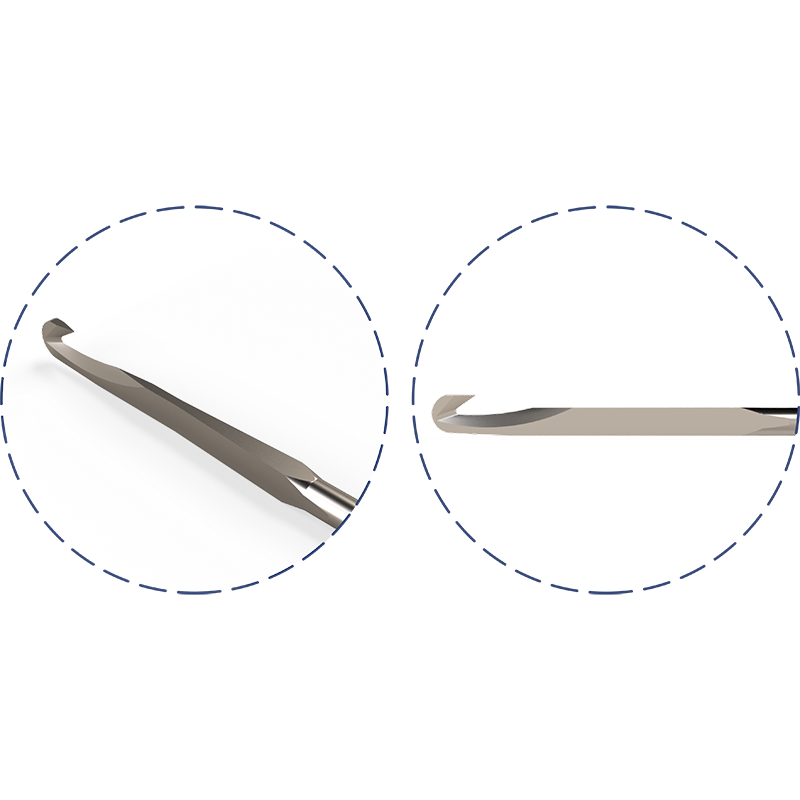Instrumental Cirúrgico Não Articulado e Cortante - Aço Inoxidável – Estéril