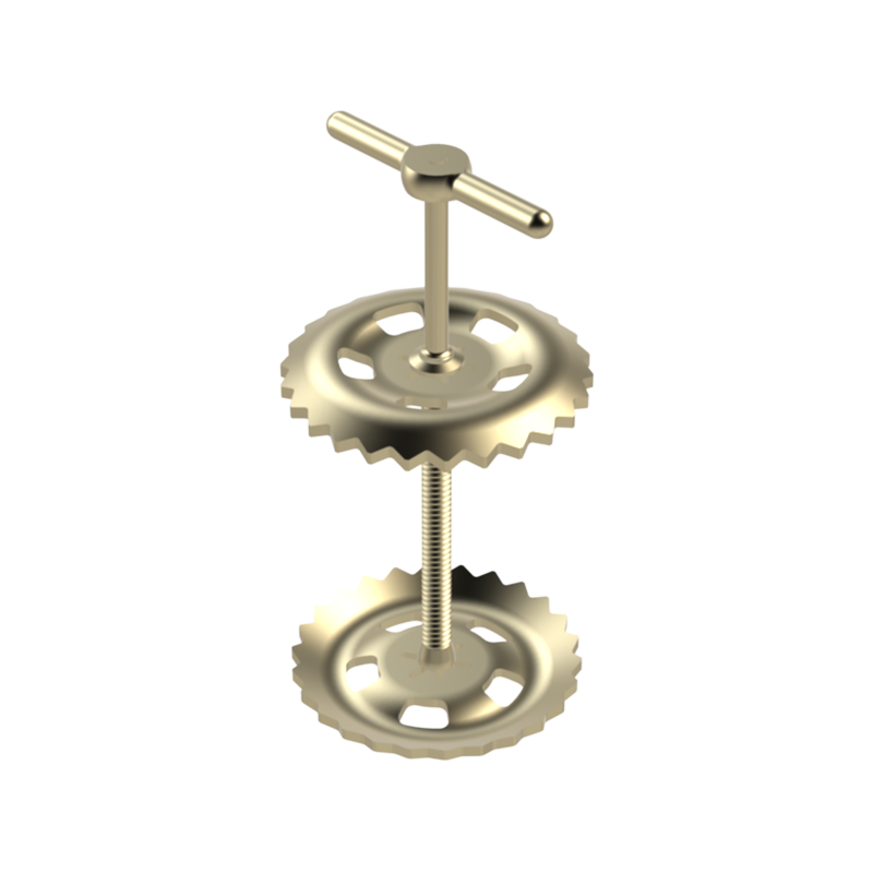 Botão de Fechamento de Crânio Ti Não Estéril