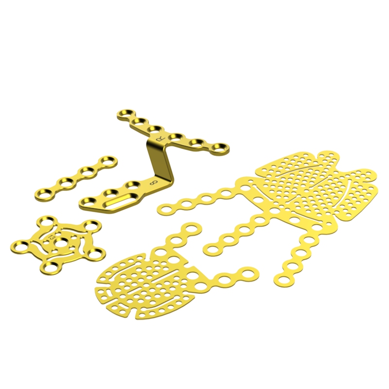 Placas Especiais para Crânio Maxilo Facial