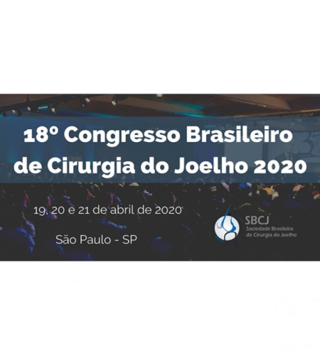 18º Congresso Brasileiro de Cirurgia do Joelho 2020